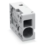 PCB terminal block 6 mm² Pin spacing 7.5 mm gray