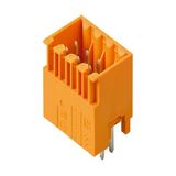 PCB plug-in connector, male header, closed side, THT solder connection, 3.50 mm, Number of poles: 22, 180°, Solder pin length (l): 3.5 mm, tinned, black, Box