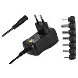 Universal Switching-mode Power Supply 600 mA with tips
