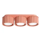 Ceiling lamp AURA 3 peach Gx53