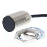 Proximity sensor, inductive, brass-nickel, M30, shielded, 20 mm, NC, 5 E2E 8448E