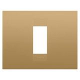 GEO PLATE - IN PAINTED TECHNOPOLYMER - 1 MODULE - GOLD - CHORUSMART