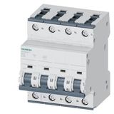 Miniature circuit breaker 5SY4 3+N 40A C-curve 400V 10kA