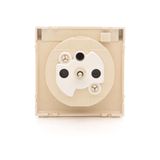 Double two way switch with LED indicator light, 10AX, champagne matt