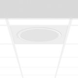 Toledo Flat, 30 W, 3450 lm, 830, white, DALI Lay-in luminaires, L 622 
