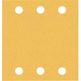 EXPERT C470 Sandpaper 115 x 107 mm, G 120, 50-pc
