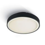 BLACK IP65 1xE27 12W