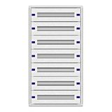 Modular chassis 2-21K flat, 7-rows, depth 100 mm