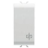 LATCHING RELAY 230V ac 50/60Hz - 1P 10AX 250V ac - 1 MODULE - SATIN WHITE - CHORUSMART