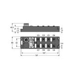 I/O Module for DeviceNet Fieldbus 16 digital pnp inputs   FDNL-S1600-W