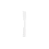 Single contact push button without pictogram, (module), 16AX, Screw, cream white/electro white