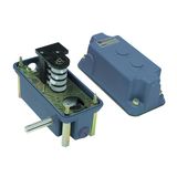Standard duty screw limit switch, XR and XF, bare drive shaft, 4 C/O, 210:1, right hand