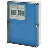 Mi load separator box IP65, 2x160A NH00 3p op Rail 630A 5-pin, 450x600 (Mi 6623)