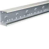 Balustrade duct lower part frontrast BRS 68x100mm OT 80mm made of sheet steel cream white