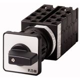 T0-8-15290/EZ Step switches, T0, 20 A, centre mounting, 8 contact unit(s), Contacts: 16, 45 °, maintained, With 0 (Off) position, 0-8, Design number 15290