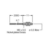 Plastic Fiber Single Conductor — Jacketed Optical Cable Made of Plastic Fiber   PIT26U