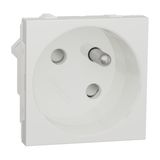 French SO 2P+E 45є 16A 4TxP screwless