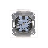 Triple switch, (module), 10AX, quick connection, Gold matt, metalic
