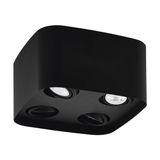 CAMINALES-Z CL 4X5W 345lm RGB+TW GU10 black