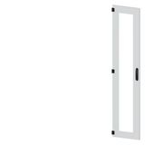 SIVACON door. left. window. IP55. H: 2000 mm. W: 400 mm. protection class 1