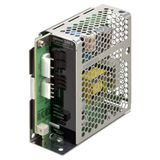 Power supply, 50 W, 100 to 240 VAC input, 24 VDC, 2.2 A output, DIN-rail mounting, connector S8FS2028B