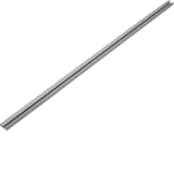 Rail insulation profile, univers Z, for CU 12 x 5 mm, 1000 mm