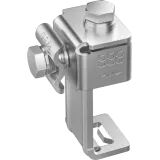 Connection clamp with StSt blade