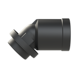 NKAH-M409-13 FTNG 45D M40 NW29 PA6/BR IP69 BLK