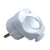 AWA-WK Angled plug color: white