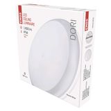 LED Ceiling lamp DORI, round 18W neutral white IP54
