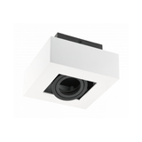 Ceiling fixture ASTER, AC220-240V, 50/60 Hz, GU10, max.20W, IP20, aluminum,  single, white