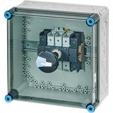 Mi Lastschakelaarkast IP65, 125A, 3-pole, BM2, 300x300, +PE/Zero terminal (Mi 7215)