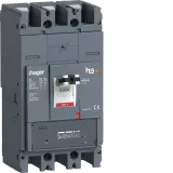 Automatic switch molded box h3+ P630, 3P3D, 630A, 70kA, LSnI relay