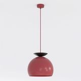GEO 1 BURGUNDY BLACK