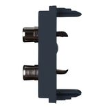 Audiosocket 1M 2xRCA, black