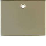 Centre plate f. pullcord switch/pullcord push-b., arsys, light bronze