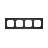 Two-way switch without pictogram, Push In system, (module), Simon 24, IP20/IP44, 10AX, champagne matt