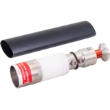 ISO connection f. install. inside tube f.(AE ISO RIV KF HVI 90 V2A)