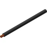 PVC-switching strand, highly flexible, Cableline, 6.0 mm², 1548 x 0.07 mm, black, outer Ø 5.9 mm, 60.7015-10021