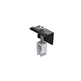 End clamp Click with pin black height-adjustable 30-42