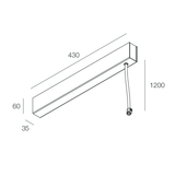 P-30: ROSONE SOSPENSIONE 100W-24V BI