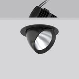 GOLAS maxi, 33 W, 3450 lm, bakery, black, DALI Recessed projectors, D 