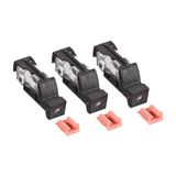 Fuse Plug for TYTAN, 3 x 2A, D01, complete, 24-60VDC