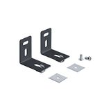 SLOIN slim WALL BRACKET SET BK - Wall fixing L-bracket
