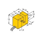 Inductive Sensor Slot-type   SI3.5-K10-Y1X