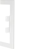 Wall cover plate for BRS 68x170mm lid 80mm of sheet steel in pure white