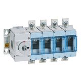 DSX switch disconnector size 2 160A 4 poles - Rated current = 125A - for mounting on plate