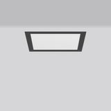 TOLEDO FLAT+ square, 19 W, 2250 lm, 827-865, anthracite, DALI Recessed