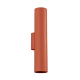 WALL LAMP LAGOS 2 RED OCHRE 2XGU10