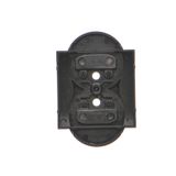 Double surface mouted corner box, light gray matt